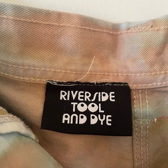 RIVERSIDE TOOL AND DYE + STAN RAY Dyed Painters Pants sz Small - Picture 4 of 5